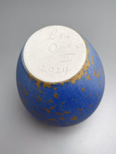 Load image into Gallery viewer, Dogwood Vase in Stardust Blue, 8.25"h (Ben Owen III)