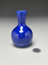 Load image into Gallery viewer, Miniature Genie Bottle in Midnight Blue Crystalline, 4.25"h (Ben Owen III)
