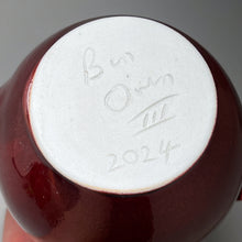 Load image into Gallery viewer, Teapot with Post-and-Lintel Handle in Cabernet, 8"h (Ben Owen III)