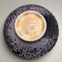 Load image into Gallery viewer, Carved Beveled Bowl in Nebular Purple, 8.5"dia. (Ben Owen III)