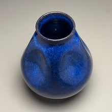 Load image into Gallery viewer, Dimpled Globe Vase in Opal Blue, 8.5"h (Ben Owen III)