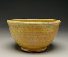 Load image into Gallery viewer, Ringed Bowl in Satin Yellow, 7"dia. (Tableware Collection)