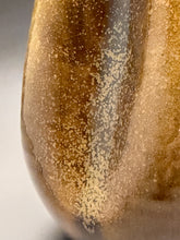 Load image into Gallery viewer, Dimpled Globe Vase in Celadon Amber, 9.25"dia. (Ben Owen III)