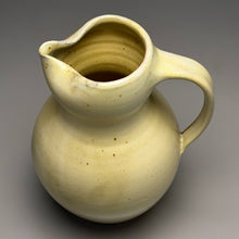 Load image into Gallery viewer, Gourd Pitcher in Satin Yellow, 8"h (Silas Bradley)