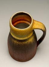 Load image into Gallery viewer, Carved Tankard Mug in Yellow Matte & Ash, 6.5"h (Silas Bradley)