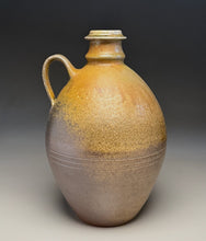 Load image into Gallery viewer, Ringed Jug in Salt and Ash Glazes, 11.75"h (Silas Bradley)
