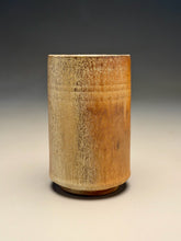 Load image into Gallery viewer, Angled Tumbler #1 in Yellow Matte, 5"h (Silas Bradley)