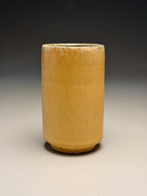 Load image into Gallery viewer, Angled Tumbler #2 in Yellow Matte, 5"h (Silas Bradley)