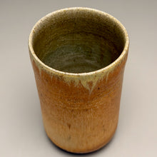 Load image into Gallery viewer, Angled Tumbler #3 in Yellow Matte, 5"h (Silas Bradley)