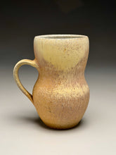 Load image into Gallery viewer, Gourd Mug #1 in Yellow Matte, 5.5"h (Silas Bradley)