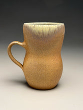 Load image into Gallery viewer, Gourd Mug #3 in Yellow Matte, 5.25"h (Silas Bradley)