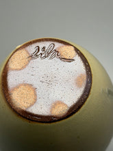 Load image into Gallery viewer, Flower Vase in Satin Yellow, 9.75"h (Silas Bradley)