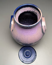 Load image into Gallery viewer, Covered Jar in Nebular Purple, 8.75"h (Tableware Collection)