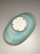 Load image into Gallery viewer, Altered Bowl in Rutile Blue and Turquoise Matte Glaze, 5"h (Ben Owen III)
