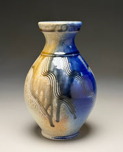 Load image into Gallery viewer, Combed Han Vase in Multi-Layer Glaze, 9.5"h (Ben Owen III)