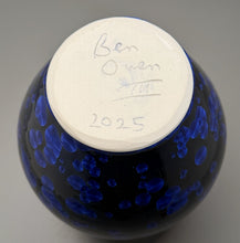 Load image into Gallery viewer, Edo Jar in Cobalt Crystalline, 11.75"h (Ben Owen III)