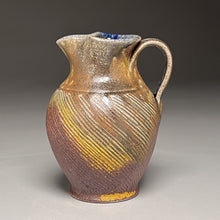 Load image into Gallery viewer, Combed Creamer in Cobalt, & Ash Glaze 5.5"h (Ben Owen III)