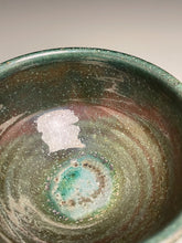 Load image into Gallery viewer, Bowl with Carved Lines in Patina Green, 5.25"dia. (Tableware Collection)