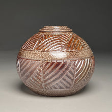 Load image into Gallery viewer, Carved Urn #5 in Salt Glaze, 5.75"h (Ben Owen III)