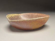 Load image into Gallery viewer, Altered Dish in Yellow Matte & Ash, 5"dia.  (Juliana Owen)