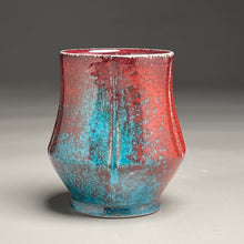 Load image into Gallery viewer, Melon Line Cup in Chinese Blue, 4.25"h (Ben Owen III)