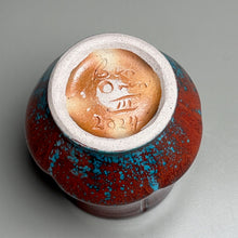 Load image into Gallery viewer, Melon Line Cup in Chinese Blue, 4.25"h (Ben Owen III)