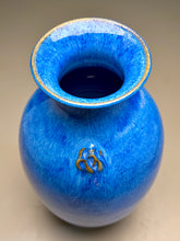 Load image into Gallery viewer, Dogwood Vase in Opal Blue, 13"h (Ben Owen III)