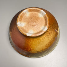 Load image into Gallery viewer, Serving Bowl with Combed Lines in Multi-Layered Glazes, 7"dia. (Tableware Collection)