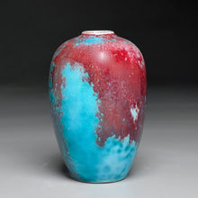 Load image into Gallery viewer, Egg Vase #5 in Chinese Blue, 5.75"h (Ben Owen III)
