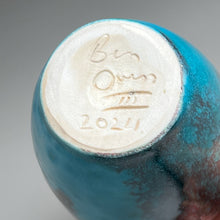 Load image into Gallery viewer, Egg Vase #5 in Chinese Blue, 5.75"h (Ben Owen III)