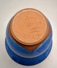 Load image into Gallery viewer, Bell Vase in Opal Blue, 6.5"h (Ben Owen III)