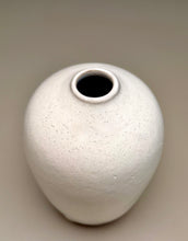 Load image into Gallery viewer, Egg Vase in Dogwood White, 6"h (Ben Owen III)