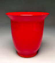 Load image into Gallery viewer, Bell Vase in Chinese Red, 7"h (Ben Owen III)