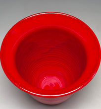 Load image into Gallery viewer, Bell Vase in Chinese Red, 7"h (Ben Owen III)