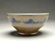 Load image into Gallery viewer, Bowl in Salt Glaze with Cobalt, 5.5"dia. (Ben Owen Sr.)