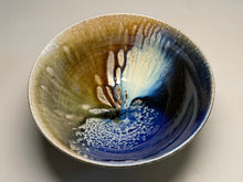 Load image into Gallery viewer, Combed Trumpet Flair Bowl in Multi-Layered Glazes, 11"dia. (Tableware Collection)