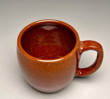 Load image into Gallery viewer, Barrel Mug #3 in Orange Glaze, 4"h (Ben Owen Sr.)