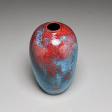 Load image into Gallery viewer, Egg Vase #1 in Chinese Blue, 8"h (Ben Owen III)