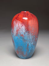 Load image into Gallery viewer, Egg Vase #2 in Chinese Blue, 8"h (Ben Owen III)