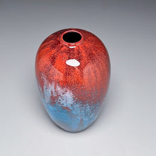 Load image into Gallery viewer, Egg Vase #2 in Chinese Blue, 8"h (Ben Owen III)