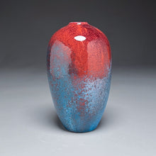 Load image into Gallery viewer, Egg Vase #2 in Chinese Blue, 8"h (Ben Owen III)