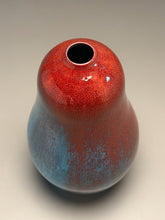 Load image into Gallery viewer, Gourd Vase in Chinese Blue, 9.75"h (Ben Owen III)