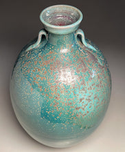 Load image into Gallery viewer, Two-Handled Vase in Patina Green, 24.5"h (Ben Owen III)