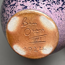 Load image into Gallery viewer, Gourd Vase in Nebular Purple, 12"h (Ben Owen III)