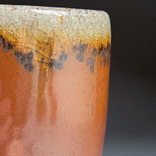 Load image into Gallery viewer, Melon Hourglass Flower Vase in Copper Penny, 11.5"h (Ben Owen III)