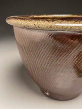 Load image into Gallery viewer, Combed Planter Set in Copper Penny, 10"dia. (Ben Owen Pottery Collection)