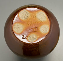 Load image into Gallery viewer, Gourd Flower Vase in Copper Penny, 9"h (Ben Owen III)