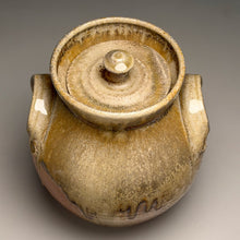 Load image into Gallery viewer, Combed Handled Jar in Natural Ash, 9.25"h (Ben Owen III)