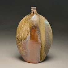 Load image into Gallery viewer, Altered Bottle #2 in Natural Ash Glaze, 10.5"h (Ben Owen III)