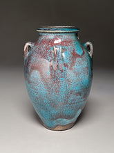 Load image into Gallery viewer, Lily Jar in Chinese Blue, 8"h (Pots From The Past)